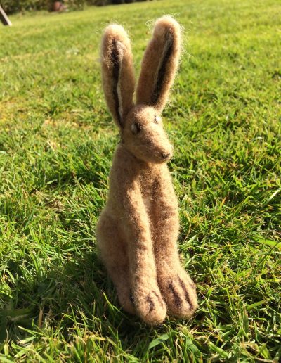 Needle felt hare kit