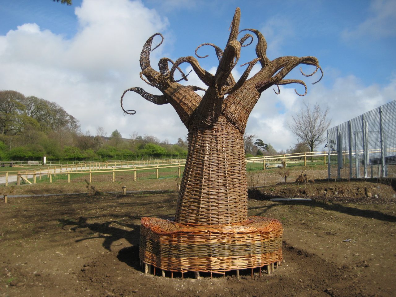 Tree of Life willow sculpture