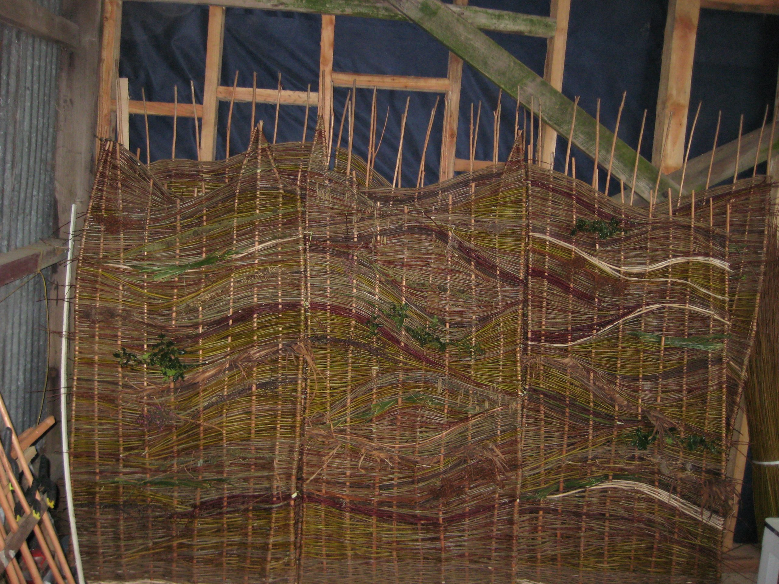Theatr na nÓg willow scenery