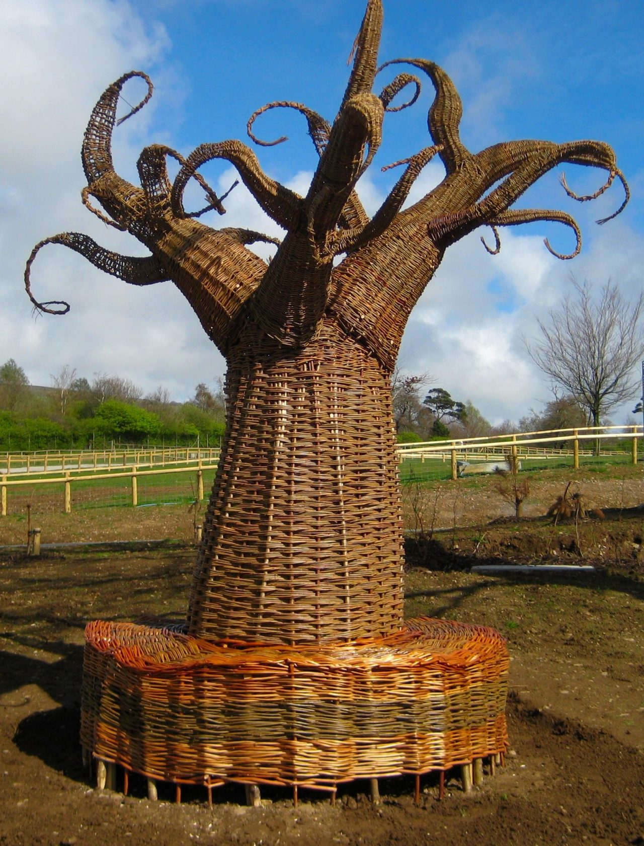 Tree of Life willow sculpture